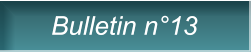 Bulletin n13 Bulletin n13
